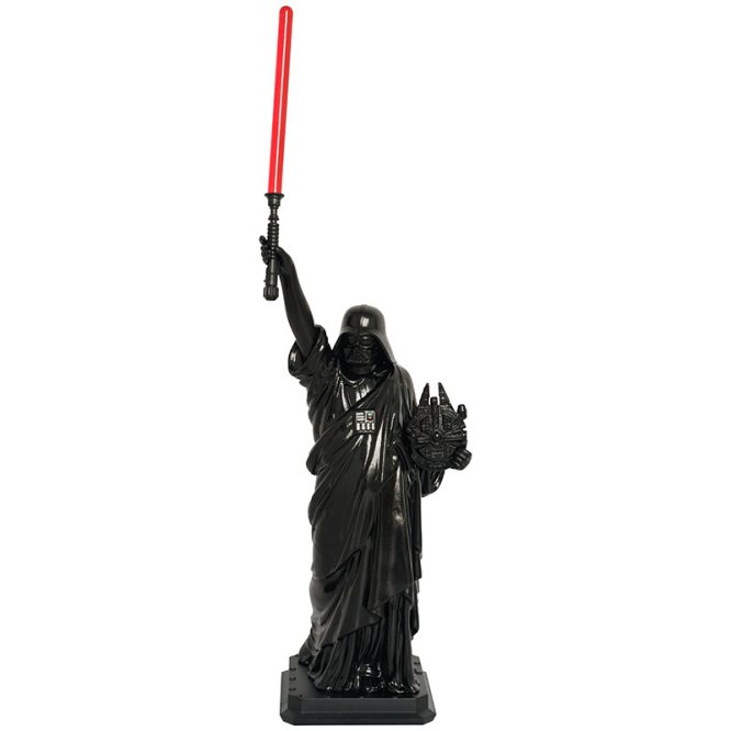 Action figure Darth vader liberty statue