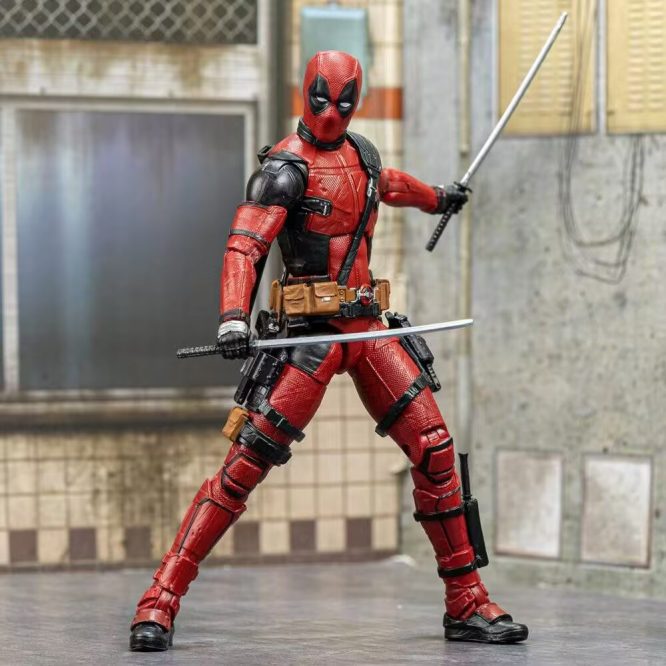 Action figure - Deadpool მოძრავი