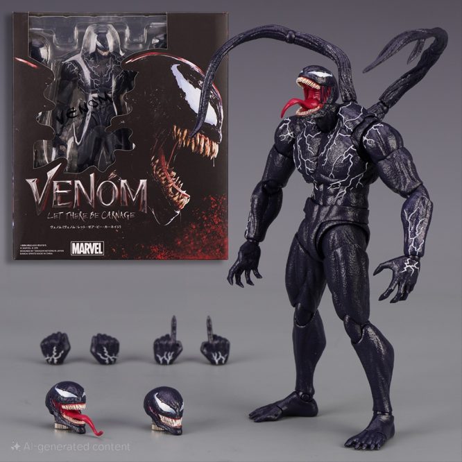 Action figure - Venom - მოძრავი კიდურებით