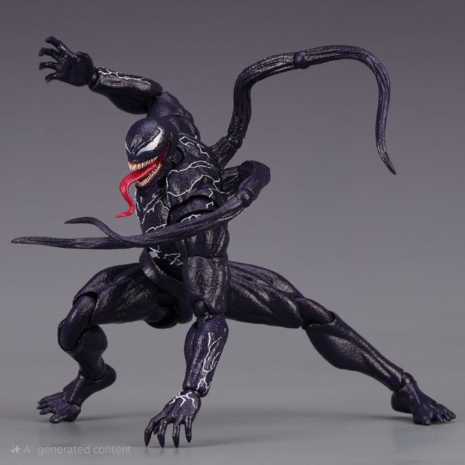 Action figure - Venom - მოძრავი კიდურებით - Image 2