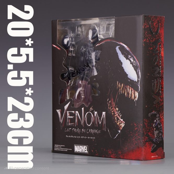 Action figure - Venom - მოძრავი კიდურებით - Image 3